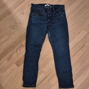 LOFT Dark Wash Skinny Jeans
